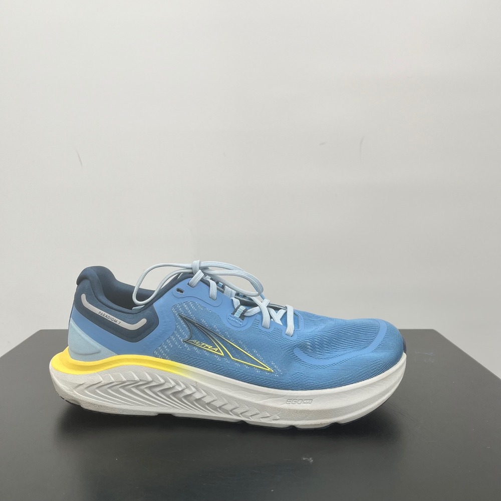 Altra Paradigm 7 Running Shoes Women 9.5 Blue Yellow AL0A82CG440 Sneakers